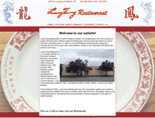 Tablet Screenshot of lungfungrestaurant.com